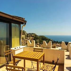 Glamstudio Center Amazing View On Private Terrace Homgarden , Taormina Italia